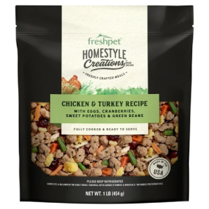 Freshpet Fresh Dog Food, Homestyle Creations Chicken & Turkey Recipe